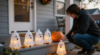 Not Wreaths: Bring Back Nostalgic '90S Halloween Decor With This Milk Jug Porch Garland