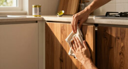 Put Down The Gel And Paint: Update Plain Cabinets With An Oil Solution
