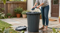 Smelling Your Garbage Cans? The Underrated Trick To Give Them A Deep Clean