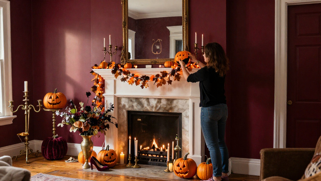 This Interior Designer Transformed His Home For Halloween Into An Extravagant Surrealist Landscape For The Ultimate Dinner Party Experience