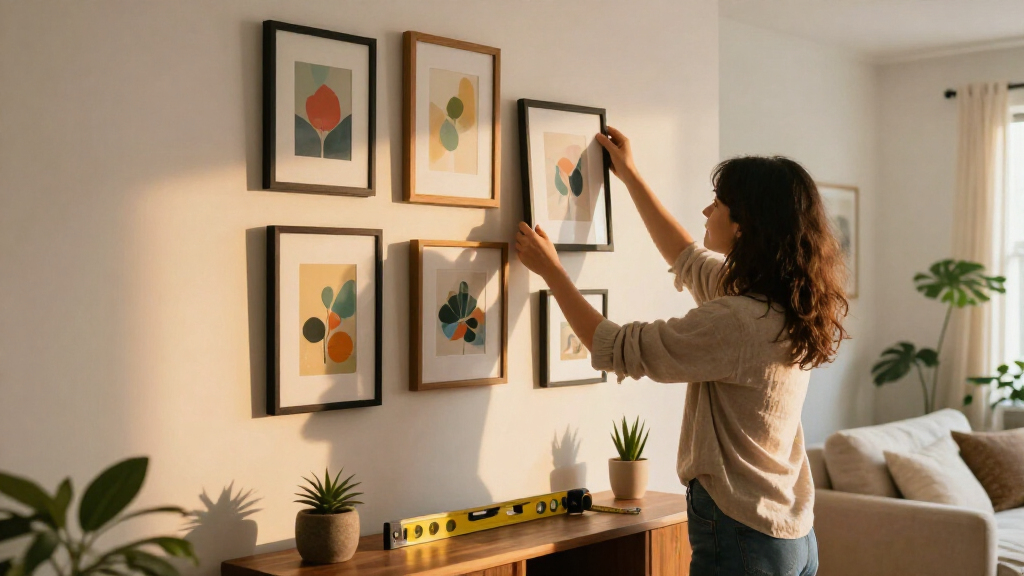 This Is The Right Way To Do A Gallery Wall, According To A Framing Expert