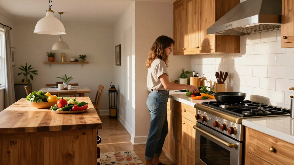 This Kitchen Was A Layout Disaster Until This Julia Child-Inspired Fix
